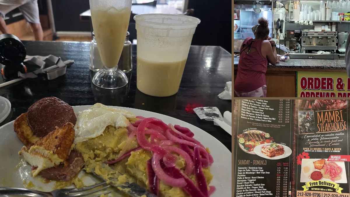 Dominican cooking, day and night