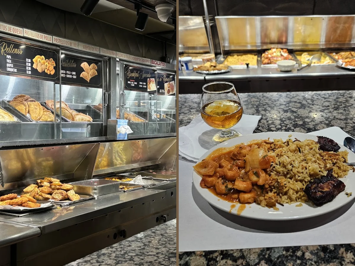 Dominican cooking, day and night